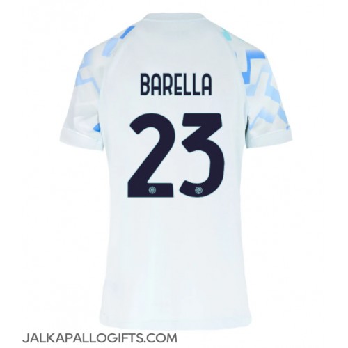 Inter Milan Nicolo Barella #23 Vieraspaita Naiset 2025-26 Lyhythihainen